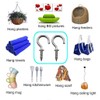 Thapncow Screw Hooks, Stainless Steel Pack of 50, Ceiling Hooks,