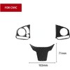 Car 10th Gen Civic Accessories Real Carbon Fiber Steering Wheel