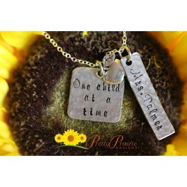 Teacher Retirement Gift - Kindergarten Teacher Gift - Student Teacher Gifts - Retirement Necklace - Teacher Necklace - Teaching Necklace