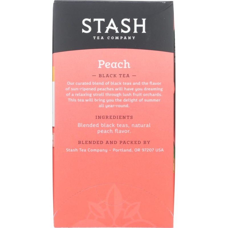 Stash Tea Peach Tea, 20 ct, 2 pk