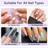 Creaglam Nail Foil Glue Gel: Nail Art Foil for Foil