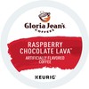 Gloria Jean's Coffees Raspberry Chocolate Lava, Single-Serve Keurig K-Cup Pods,