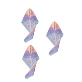 Healeved 3pcs Rainbow Quick Drying Hair Towels for Women Water Absorbent Microfiber Bath Caps Soft Durable Hair Wraps for Home Gym Travel
