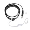 Throat Mic Headset 7.1mm Plug with PTT Adapter Push to