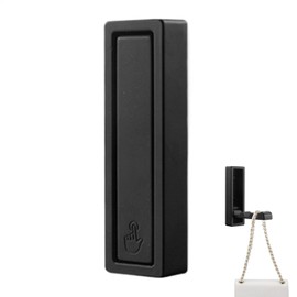 Heavy Duty Foldable Hook | Wall Mounted Behind Door Hook | Multi-Purpose Clothes Rack for Bedroom, Closet, Foyer, Entrance, Kitchen, Bathroom