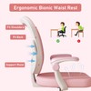 Kasinali Boys Girls Desk Chair with Adjustable Armrests, Kids Desk