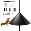 24 Inch Metal Squirrel Baffle, Metal Squirrel Baffle for Bird
