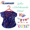 Clothes Peg Apron with Hanger - Practical Storage and Organisation