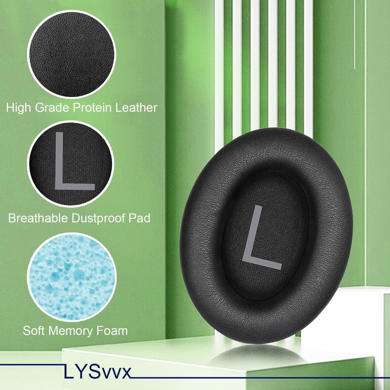 QC45 Ear Pads - Replacement Earpads for Bose QuietComfort 45