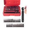 Bates- Mini Ratchet Set, 34 pcs, 1/4-Inch Drive, Cr-V Steel,