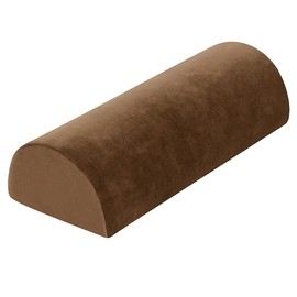 TanYoo Semi-Round High Resilience Urethane Pillo Leg Pillow, Lumbar Support, Leg Pillow, Below Knee Pillow, Lumbar Support, Comfortable Sleep Pillow, Body Pressure Dispersion, Fluffy and Sticky Velour