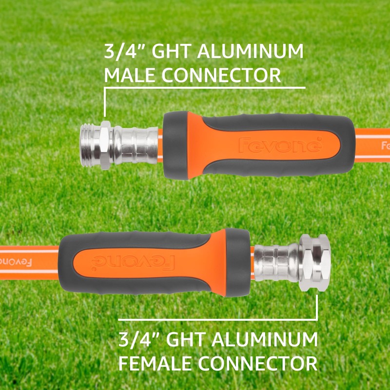 Fevone 105 ft Garden Hose, 2-Year Warranty Offered by Manufacturer,