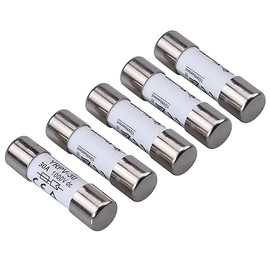 RKURCK 5 Pcs 10x38mm 1000V DC fusible Solar PV Photovoltaic Fuse 30A in line Fuse 30A CE UL:1000V DC In20A/40.3kA