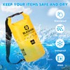 BLESION Dry Bag, 5L/10L/15L/20L/30L Waterproof Bag, Adjustable Shoulder Strap, Waterproof
