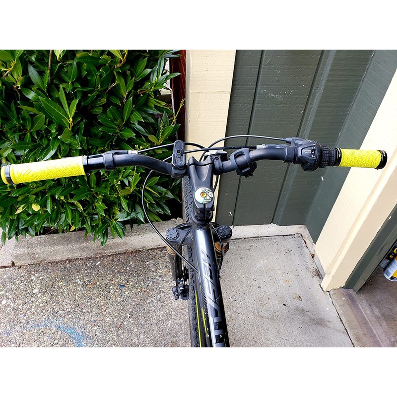 Corki Mountain Bike Grips,Double Lock on Locking Bicycle Handlebar Grips
