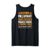 Millwright Industrial Mechanic Throws Tools Millwright Tank Top
