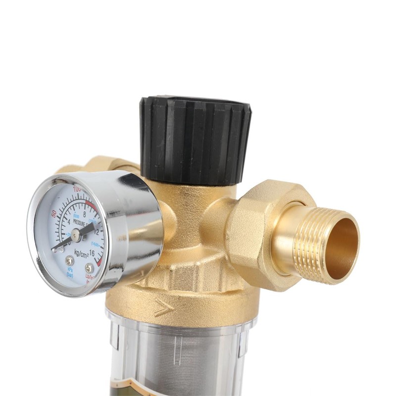 NICCOO Pre-filter, backwash filter, water filter, 40μm descaling water filter,