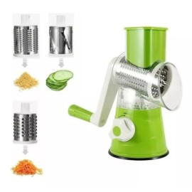 Molin Cortador Rallador Rebanador Manual Frutas Verduras Giratorio