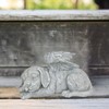 Together-life Pet Memorial Stone, Sleeping Angel Pet Memorial Grave Marker