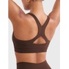 YEOREO Sports Bras for Women High Support Racerback Padded Running