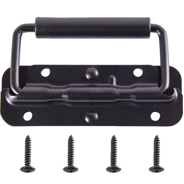 Ezranova Box Handles Spring Folding Metal Chest Handle,Heavy Duty Spring