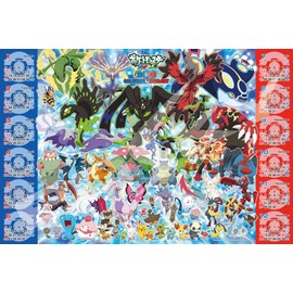 500ピース ジグソーパズル ポケットモンスター XY&Z 2016年カレンダージグソー ラージピース(50x75cm)