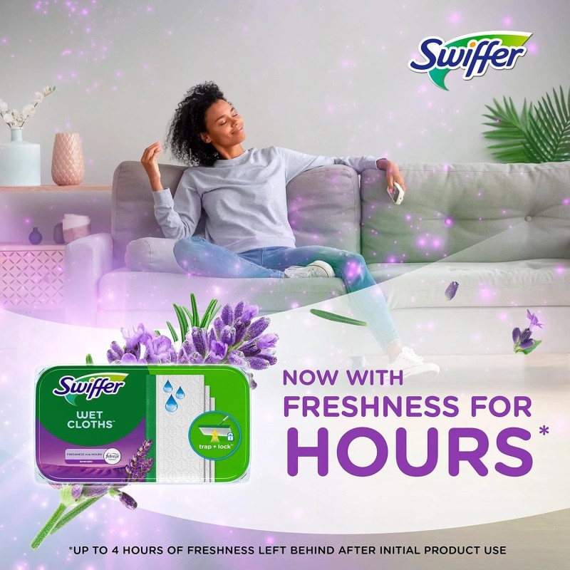 Swiffer Sweeper Wet Mopping Pad Refills for Floor Mop with