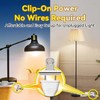 Emergency-Rechargeable-Light-Bulb, Stay Lights Up When Power Failure, 1200mAh15W 80W Equivalent