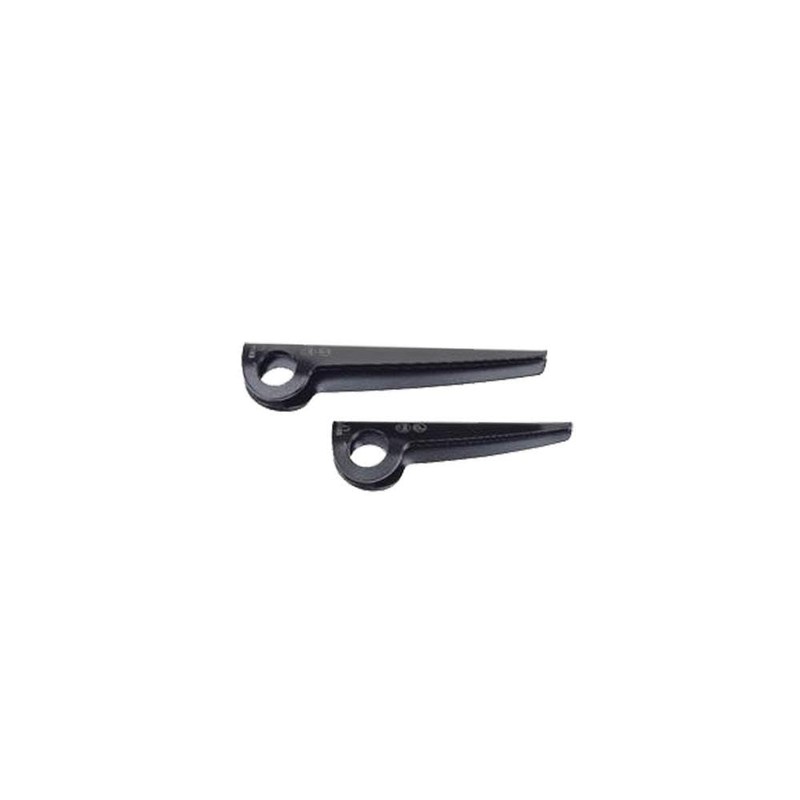 Climbing Technology Angle Narrow Piton Black 14 cm
