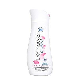 Dermacyd Delmacide Femina Floral Delicate Zone Dedicated Liquid Soap, 6.8 fl oz (200 ml), Femina Floral Sabonete Íntimo