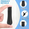 Bathroom Light Pull Cord Handle, 1.5m Braided Nylon Black Pull