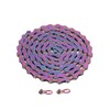 Mountain Bike Chain Fully Plated Rustproof Colorful 11 Speed Bicycle