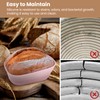 Sourdough Proofing Basket, Silicone Banneton Bread Supplies, Proofing Basket Baking