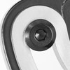 M6 x 15 mm, 10 tornillos hexagonales de cabeza plana,