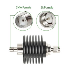 XRDS -RF SMA Male to SMA Female Coaxial RF Attenuator, 10W, 15dB Constant Attenuator