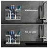 YUET Hair Dryer Holder Station/Wall Mounted, Hairdryer Stainless Steel Hair