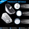 KDM Clear Lens Housing with White Led Bulb Cab Roof