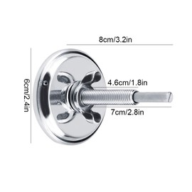 50~800℉/10°C - 400°C Stainless Steel BBQ Thermometer Outdoor Barbecue Grill Temperature Gauge for Barbecue Cooking Monitor