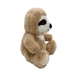 Anico 10" Plush Beige Sloth with Embroidered Eyes | Soft Stuffed Animal, Perfect Plushie for Babies, Toddlers, and Kids | Sloth Plush Toy for Gifts, Nursery Decor, and Playtime!