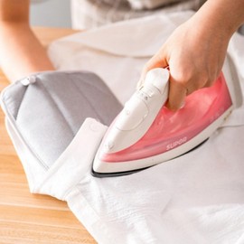 Portable Handy Ironing Glove for Travel, Business Trips, and Home Use Steam Round/Gray 2ea