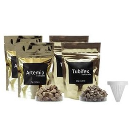 Gun Kan 2 Artemia, 2 Tubifex Y 1 Alimentador