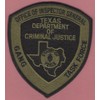 Embroidered Patch -Texas Department of Criminal Justice Gang Task Force