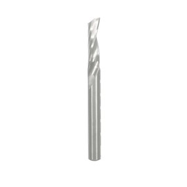 1/4" (Dia.) Solid Carbide O-Flute Up Spiral Bit