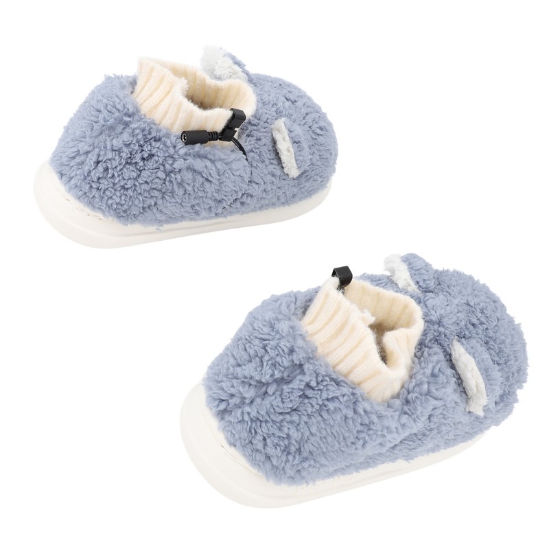 Electric Heated Slipper Soft Comfortable Warm Plush USB Heated Slipper