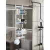 Consumest Over The Door Shower Caddy - 4 Tier Adjustable