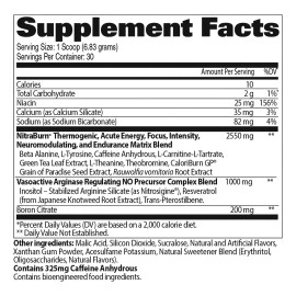 Pre Entreno Gat Nitraflex Burn 30 Servicios Sabor Tropic Thunderburts