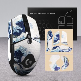 IMMOENUC Mouse Grip Tape, Suitable for G304/G305/G102/G203 Mouse Anti-Slip Tape, PVC Material, Color Seal, Sweat Absorption and Anti-Slip Skin