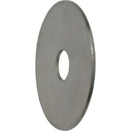 #10 x 3/4" Fender Washers, Large Diameter, Stainless Steel 18-8, Plain Finish, Quantity 100 by Fastenere