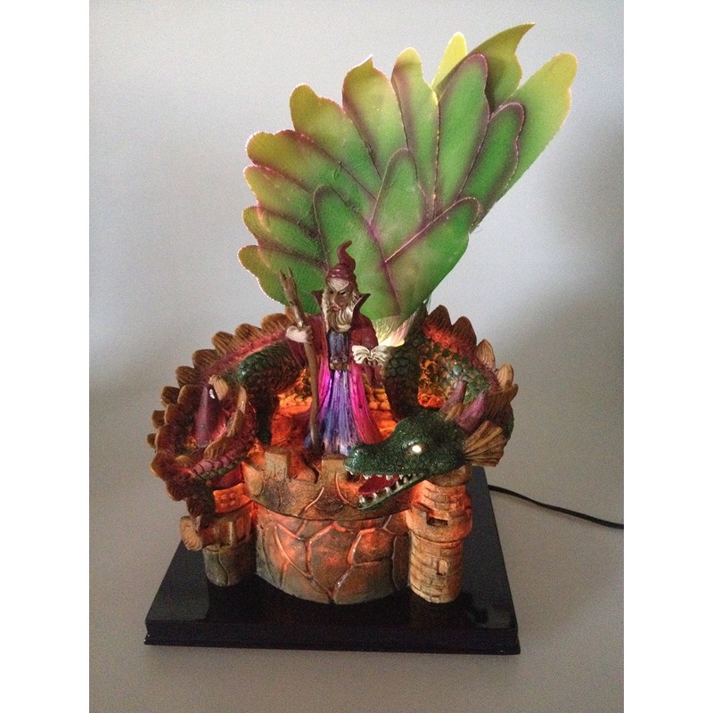 Fiber Optic Wizard & Dragon