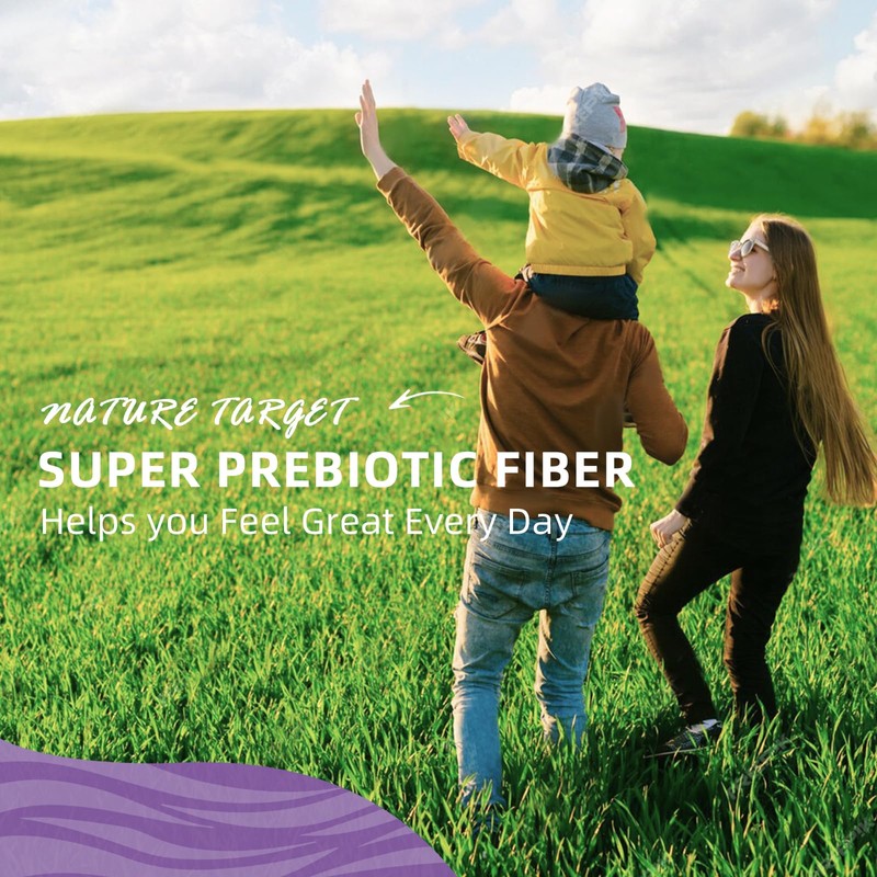 Daily Fiber Supplement - Soluble Prebiotic Fiber Powder for Gut
